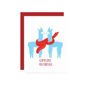 Llama Love You Forever Card