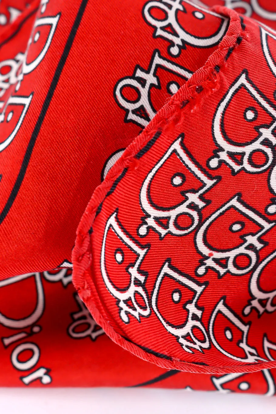 Logo Print Bandana Scarf