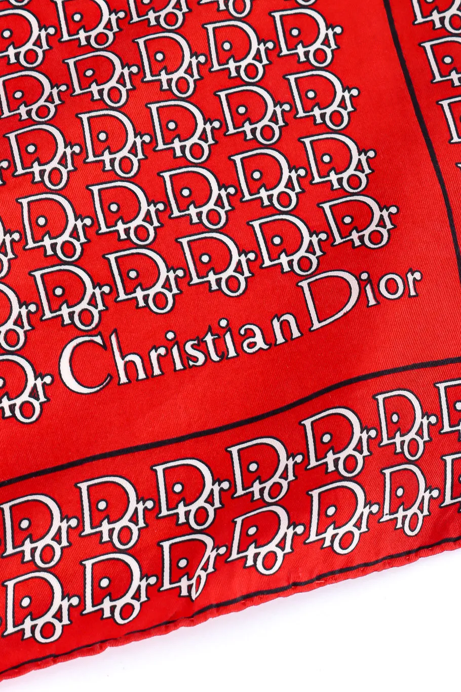 Logo Print Bandana Scarf