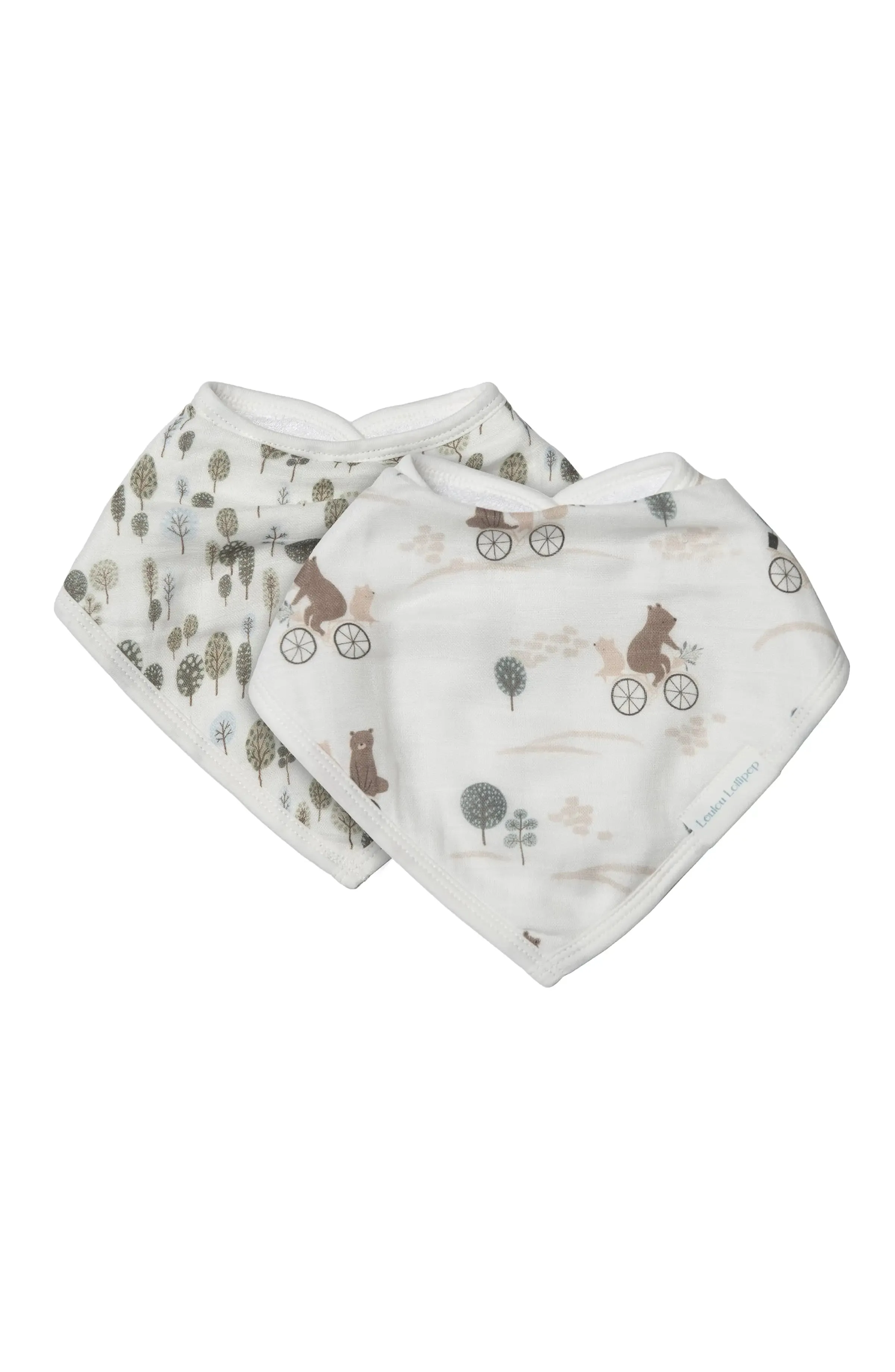 Loulou Lollipop Muslin Bandana Bib Set