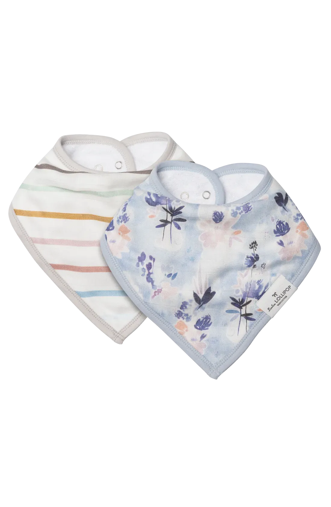 Loulou Lollipop Muslin Bandana Bib Set