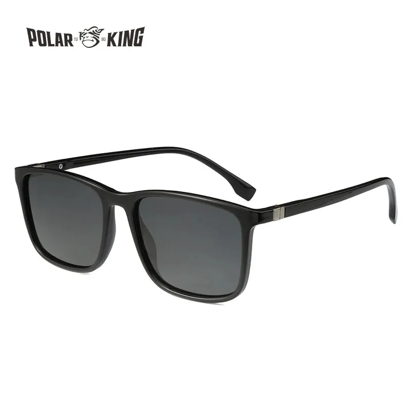 Luxury Square Vintage Polarized Sunglasses For Men Women