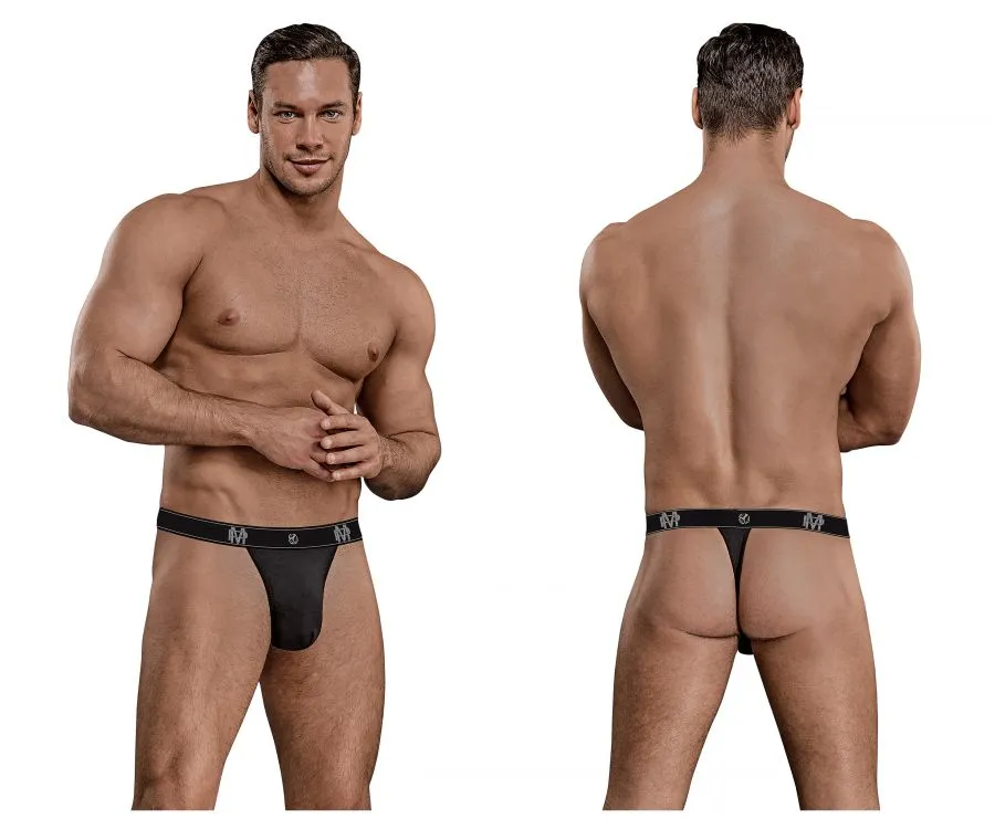 Male Power 433-253 Bamboo Micro Thong Black