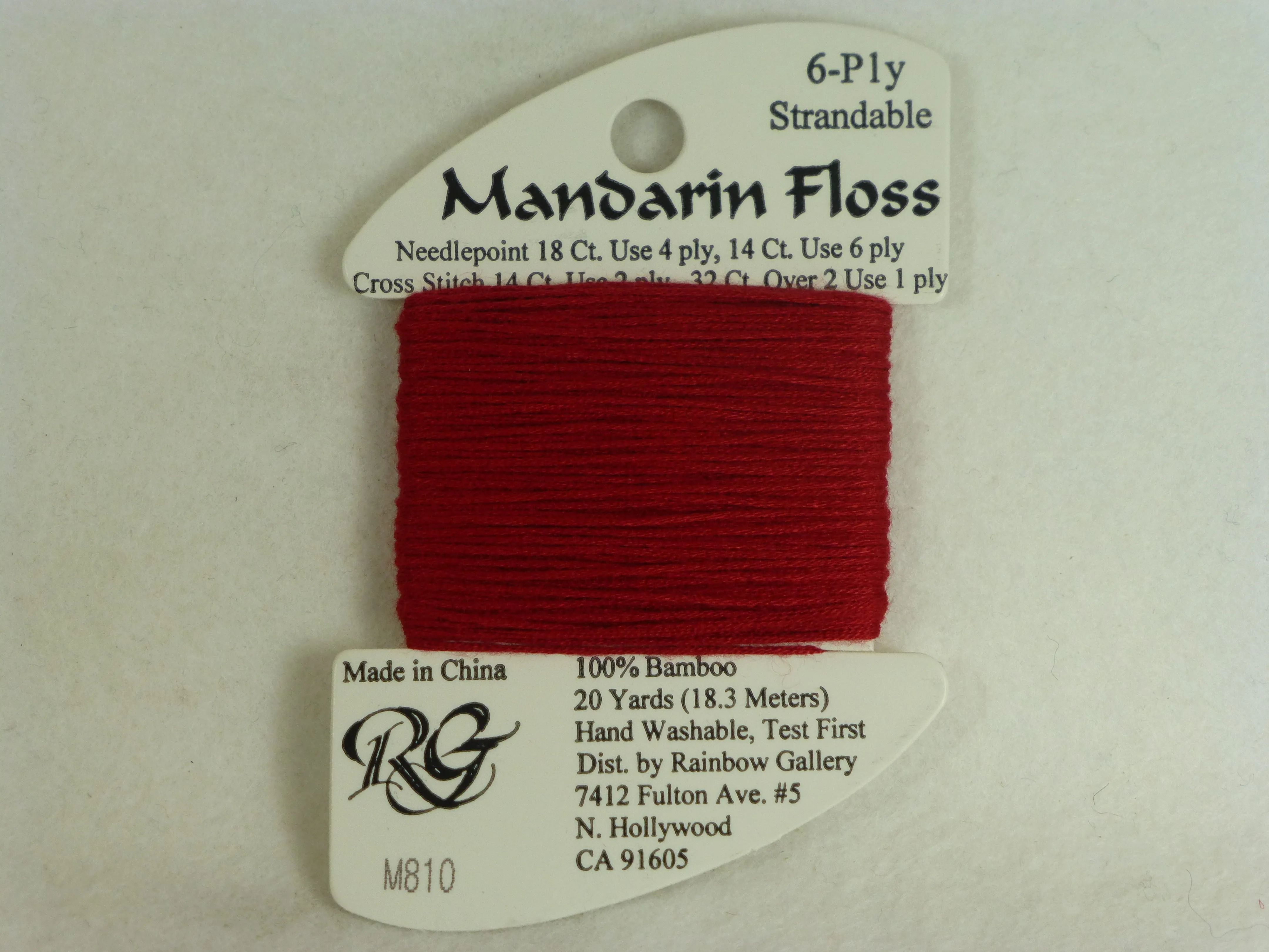 Mandarin Floss M810 Cranberry