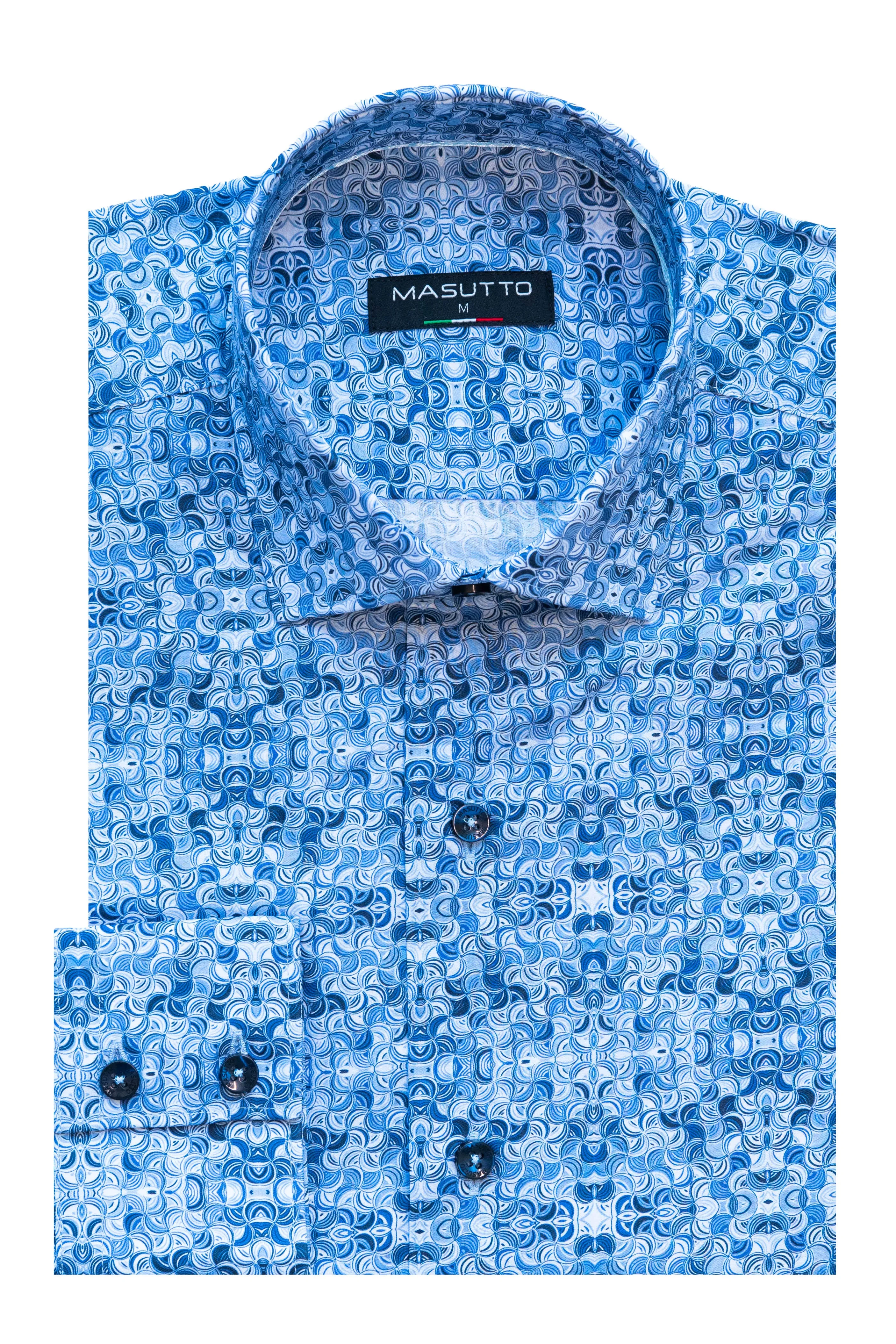 MASUTTO KYOTO/02 LONG SLEEVE BUTTON DOWN SHIRT