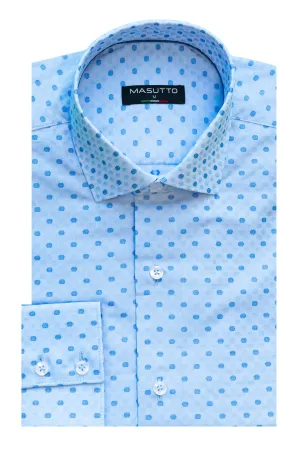 MASUTTO TORRE/02 LONG SLEEVE BUTTON DOWN SHIRT