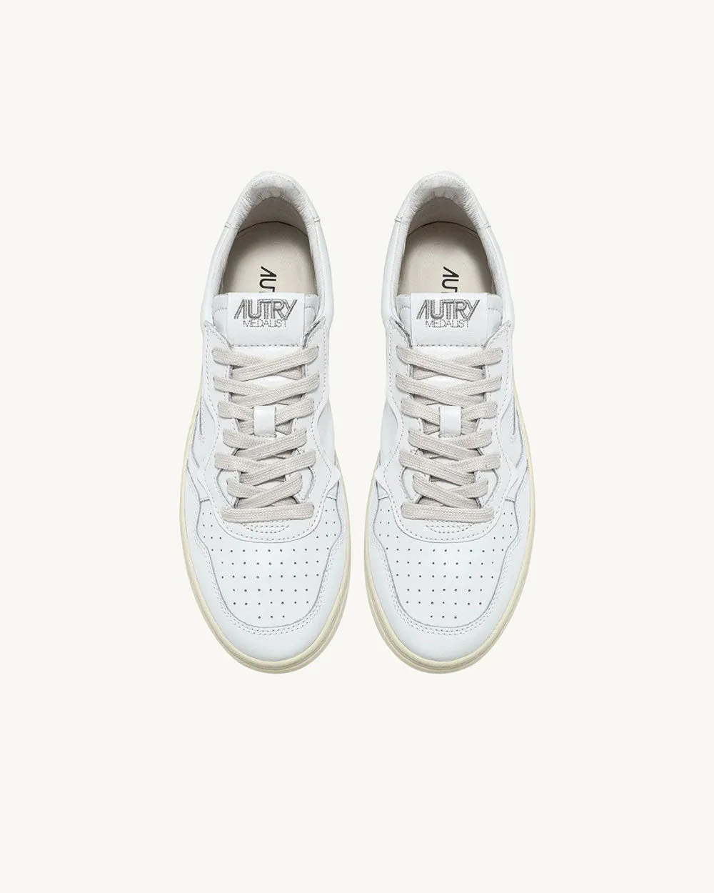 Medalist Low Wom - Leat/Leat White/White