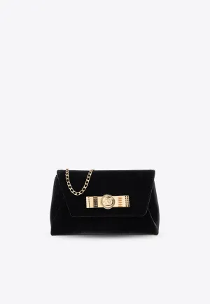 Medusa Head in Gianni Ribbon Clutch Bag