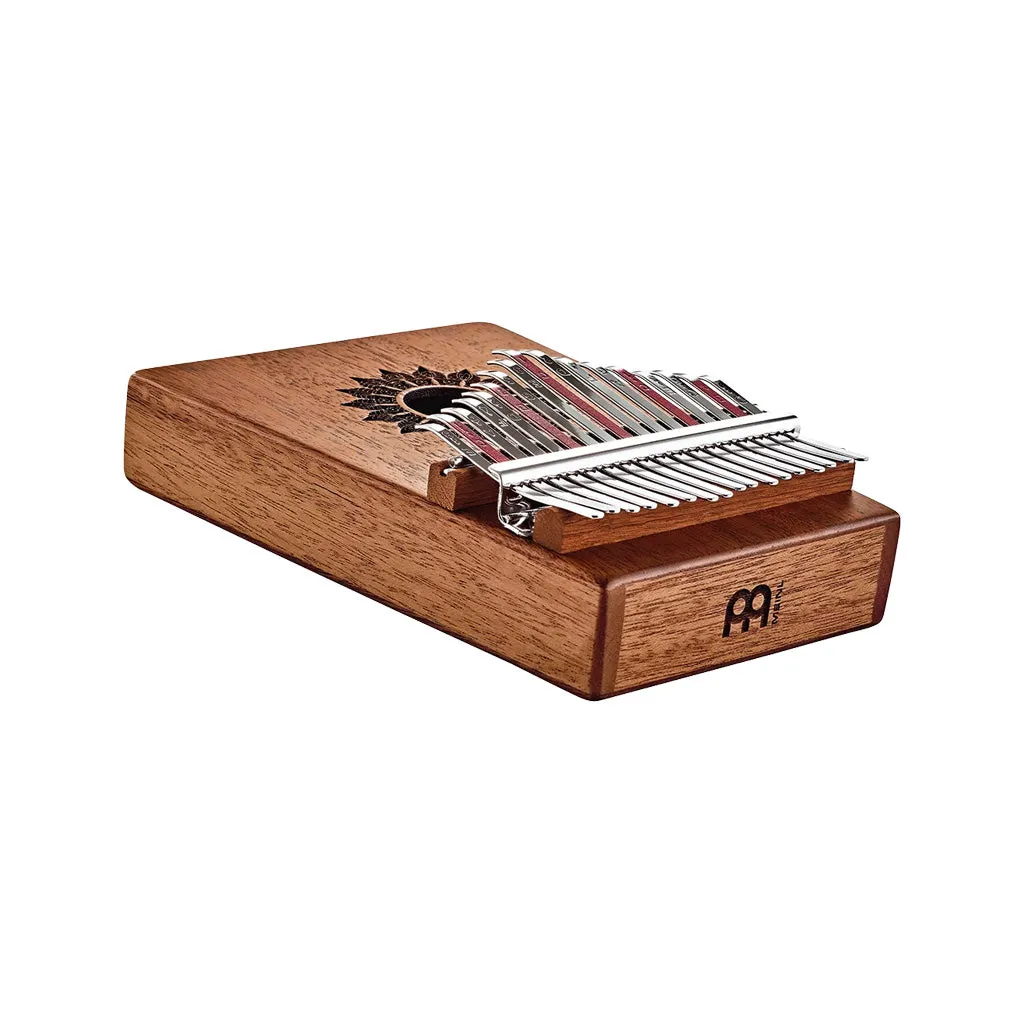 MEINL Sonic Energy KL1708H 17 Notes Sound Hole Pickup Kalimba, Mahogany Matte