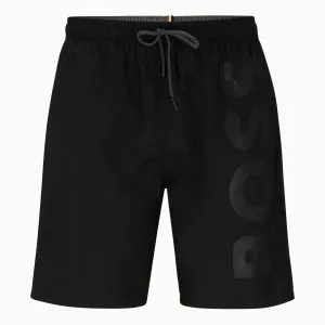 Men's Logo Embossed Swim In Recycled Material Shorts