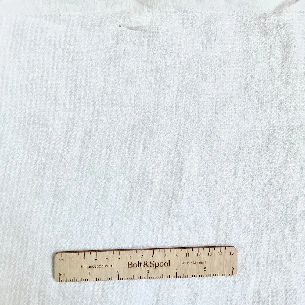 Merchant & Mills Fabric : Linen Waffle Weave - Milk