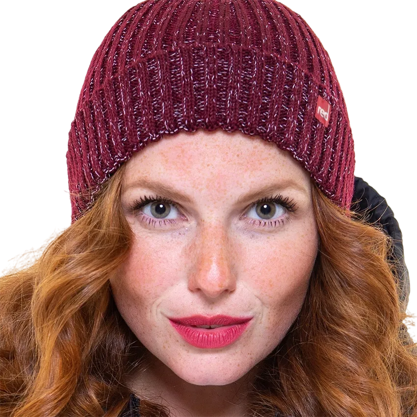 Merino Beanie - Burgundy