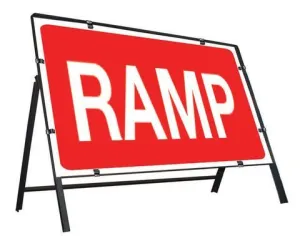 Metal Road Sign Ramp