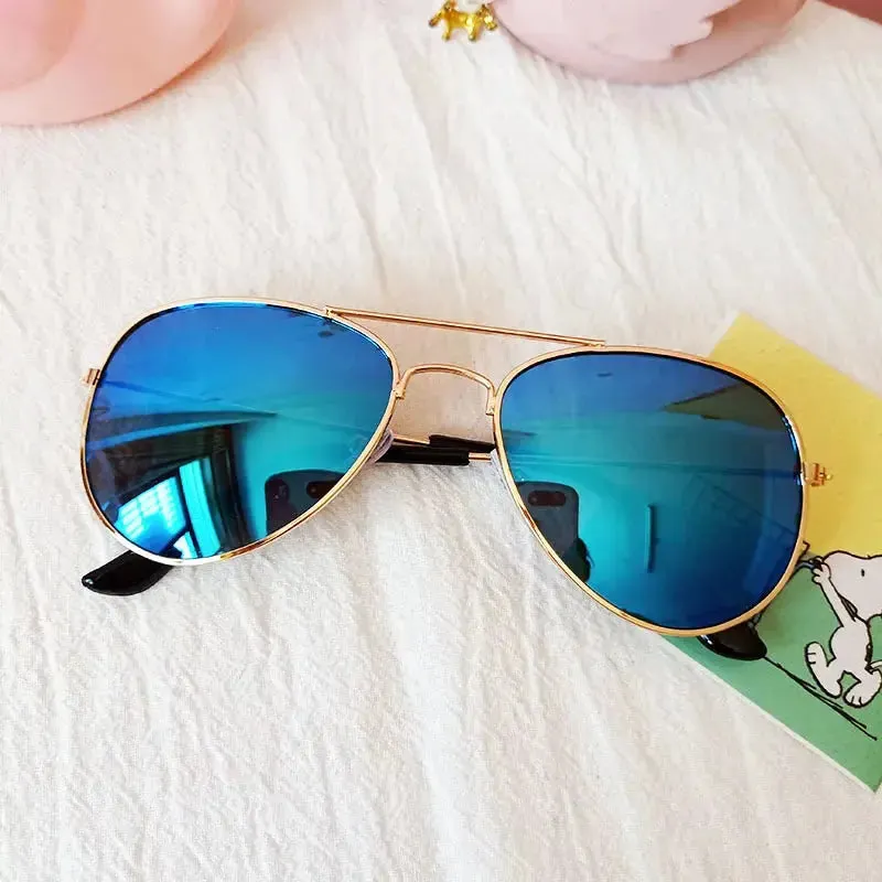 Mini Kidz Metal Aviators Sunglasses