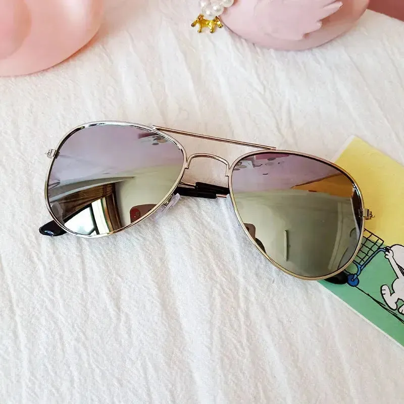Mini Kidz Metal Aviators Sunglasses