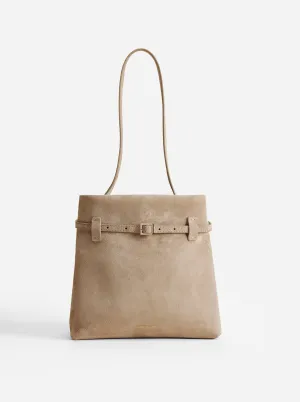 Mini Tote du Jour Linen Suede