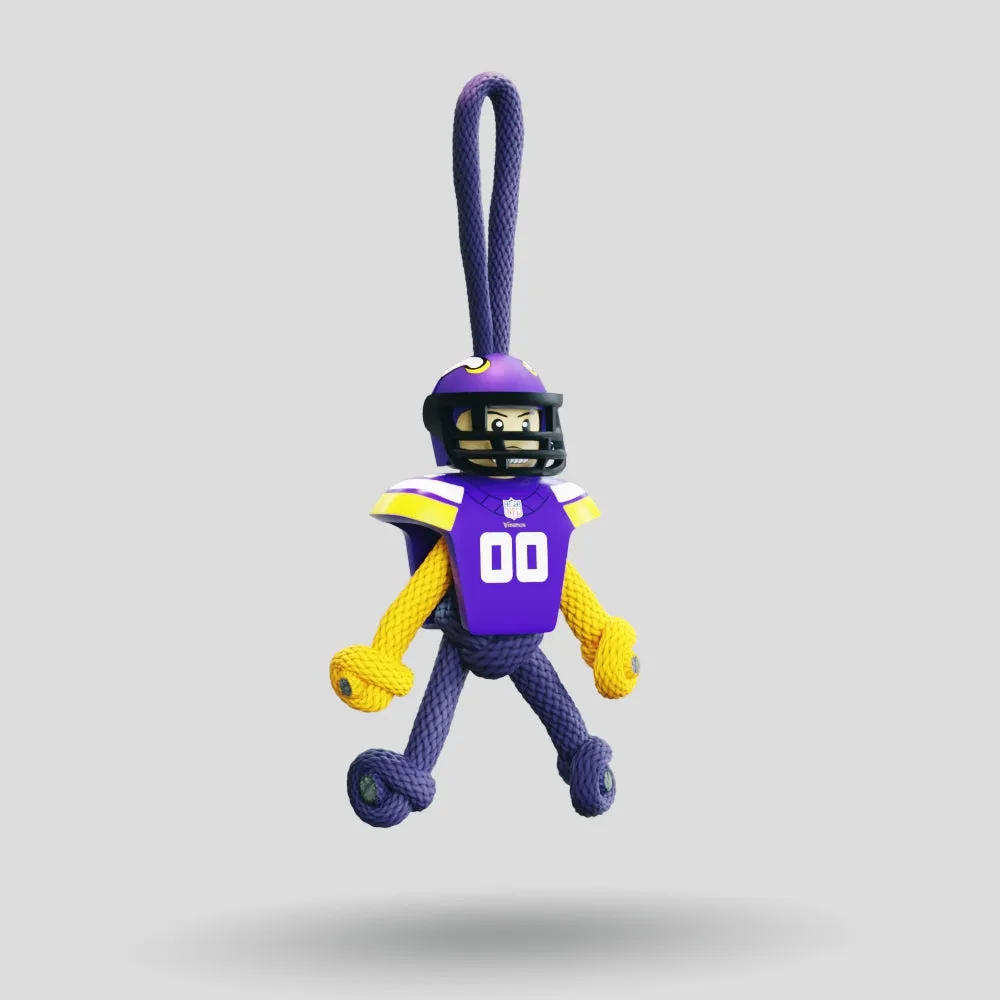 Minnesota Vikings Paracord Buddy Keychain