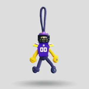 Minnesota Vikings Paracord Buddy Keychain