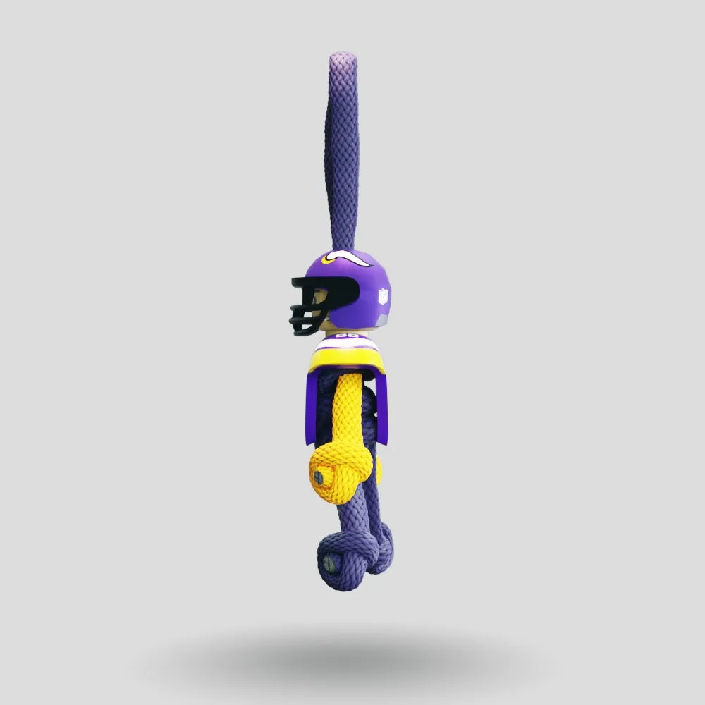 Minnesota Vikings Paracord Buddy Keychain