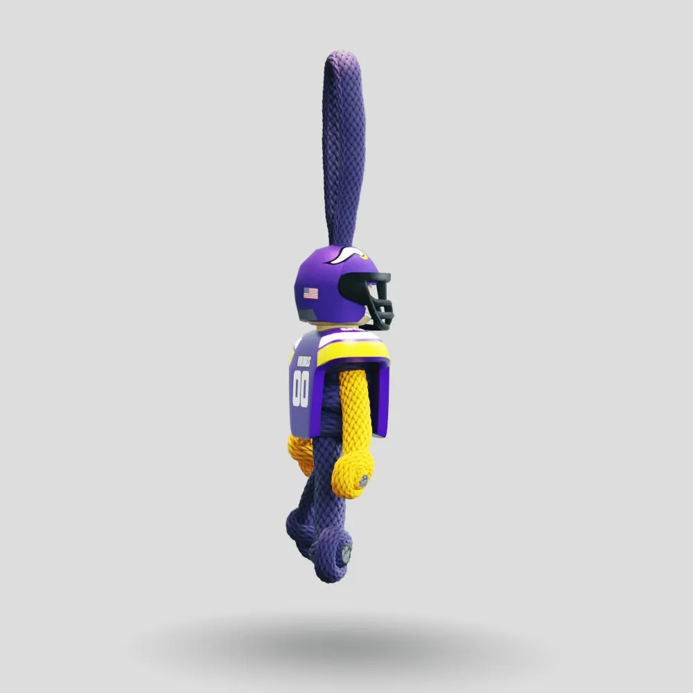 Minnesota Vikings Paracord Buddy Keychain