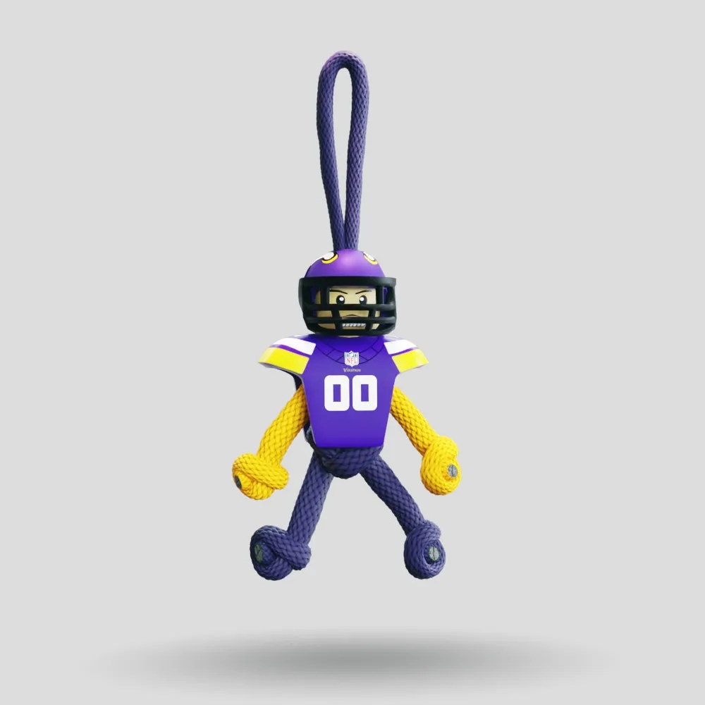 Minnesota Vikings Paracord Buddy Keychain