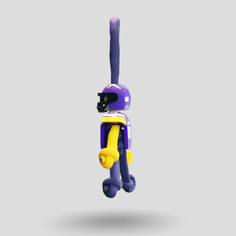 Minnesota Vikings Paracord Buddy Keychain