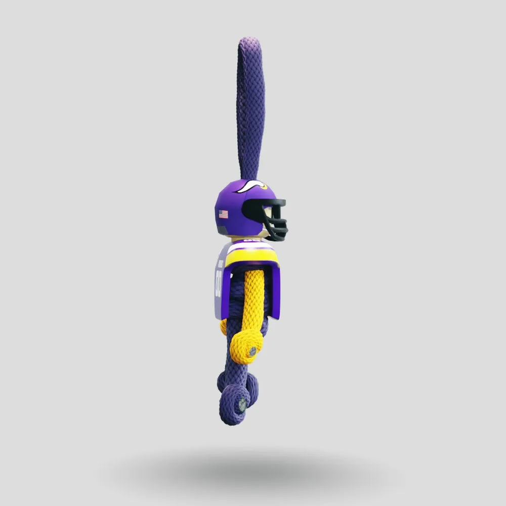 Minnesota Vikings Paracord Buddy Keychain