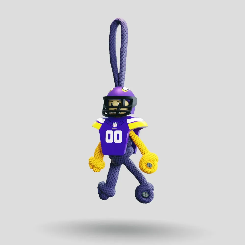 Minnesota Vikings Paracord Buddy Keychain