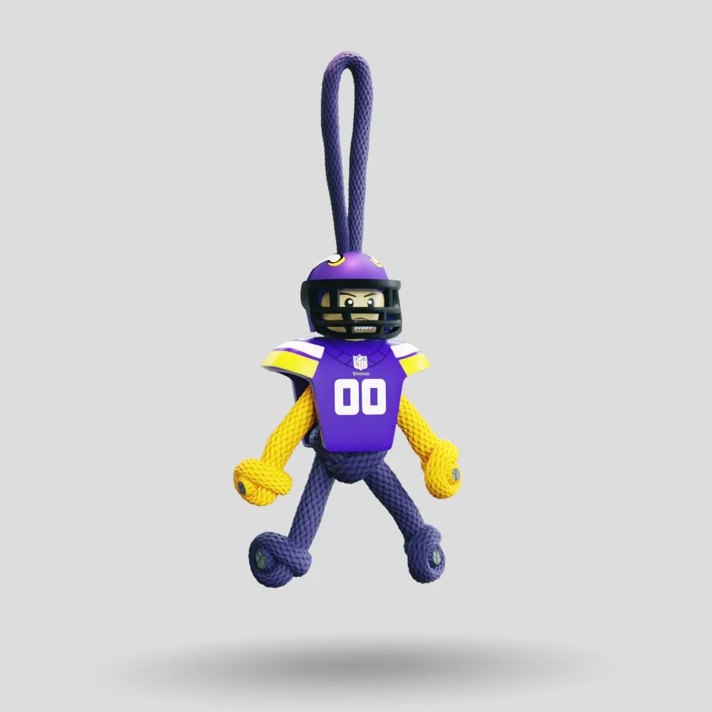 Minnesota Vikings Paracord Buddy Keychain
