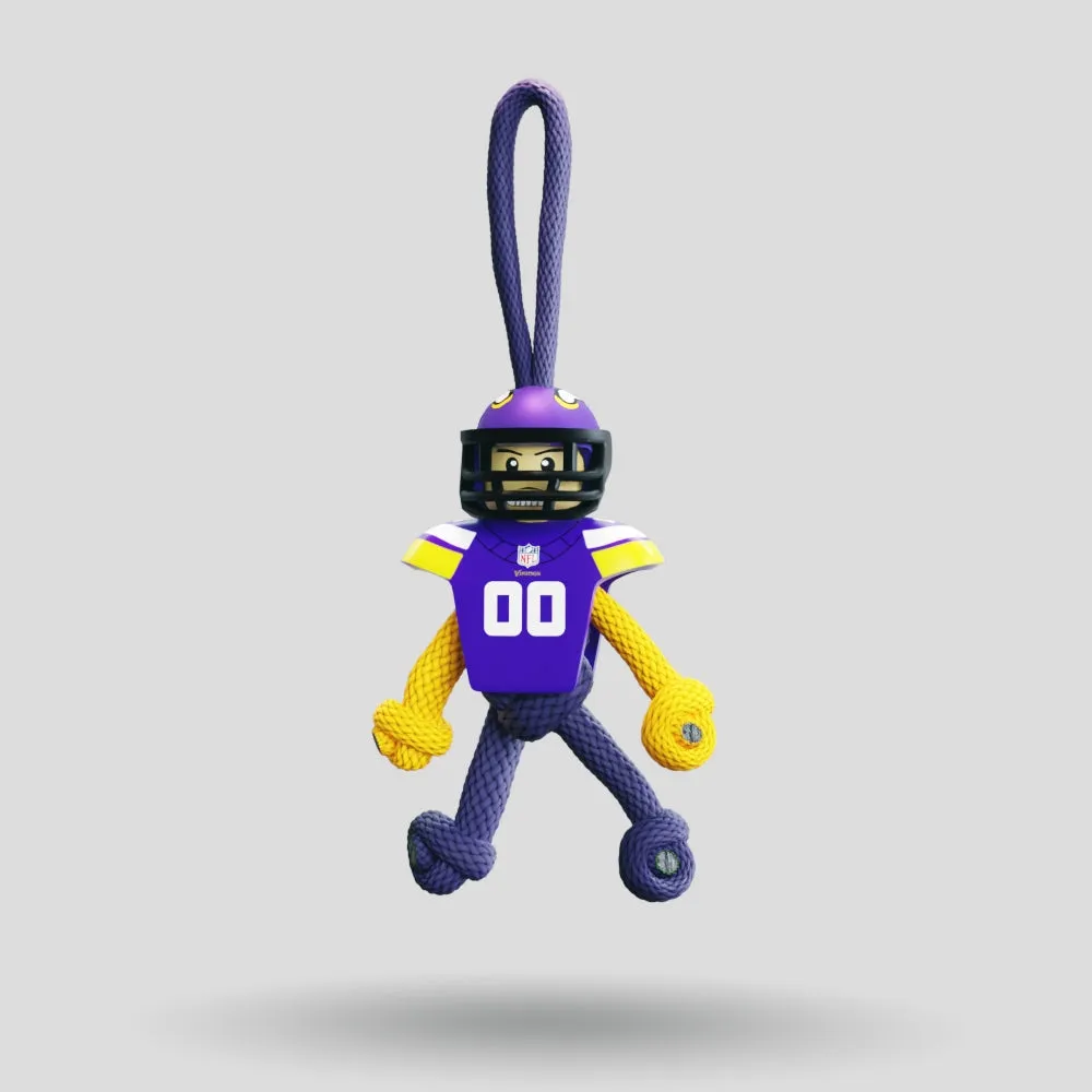 Minnesota Vikings Paracord Buddy Keychain