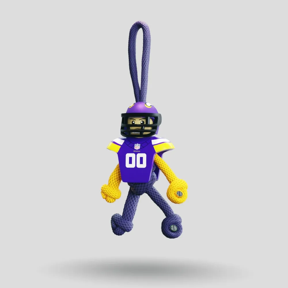 Minnesota Vikings Paracord Buddy Keychain