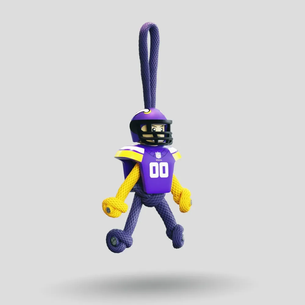 Minnesota Vikings Paracord Buddy Keychain