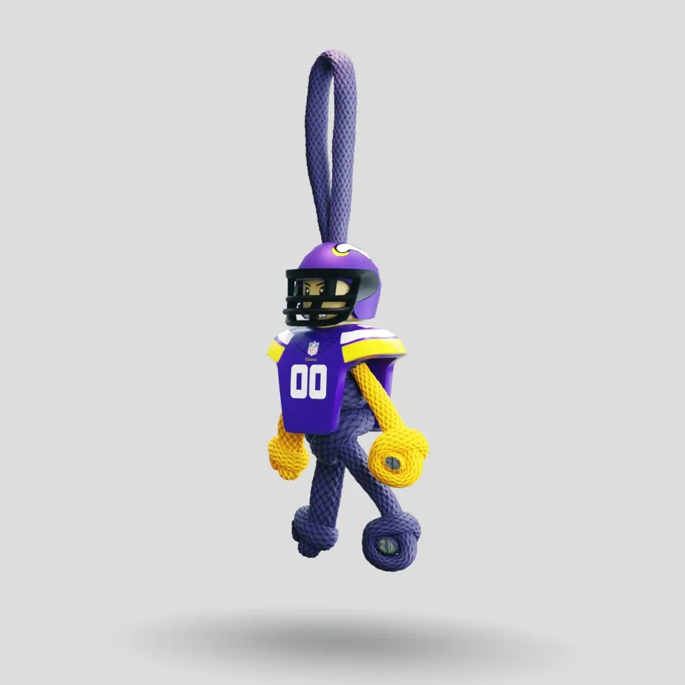 Minnesota Vikings Paracord Buddy Keychain