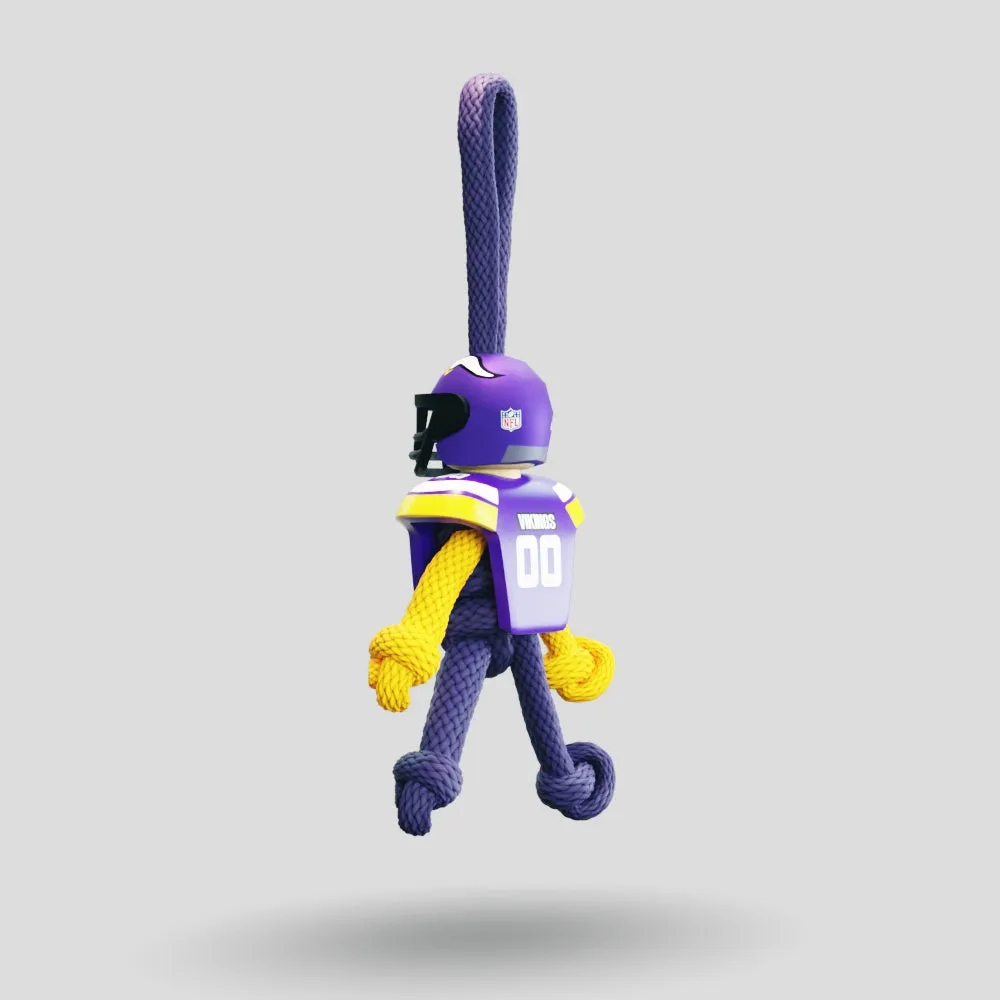 Minnesota Vikings Paracord Buddy Keychain