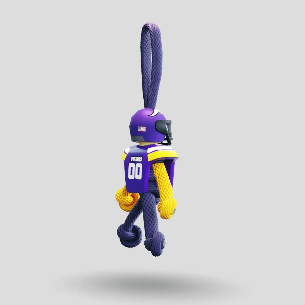 Minnesota Vikings Paracord Buddy Keychain
