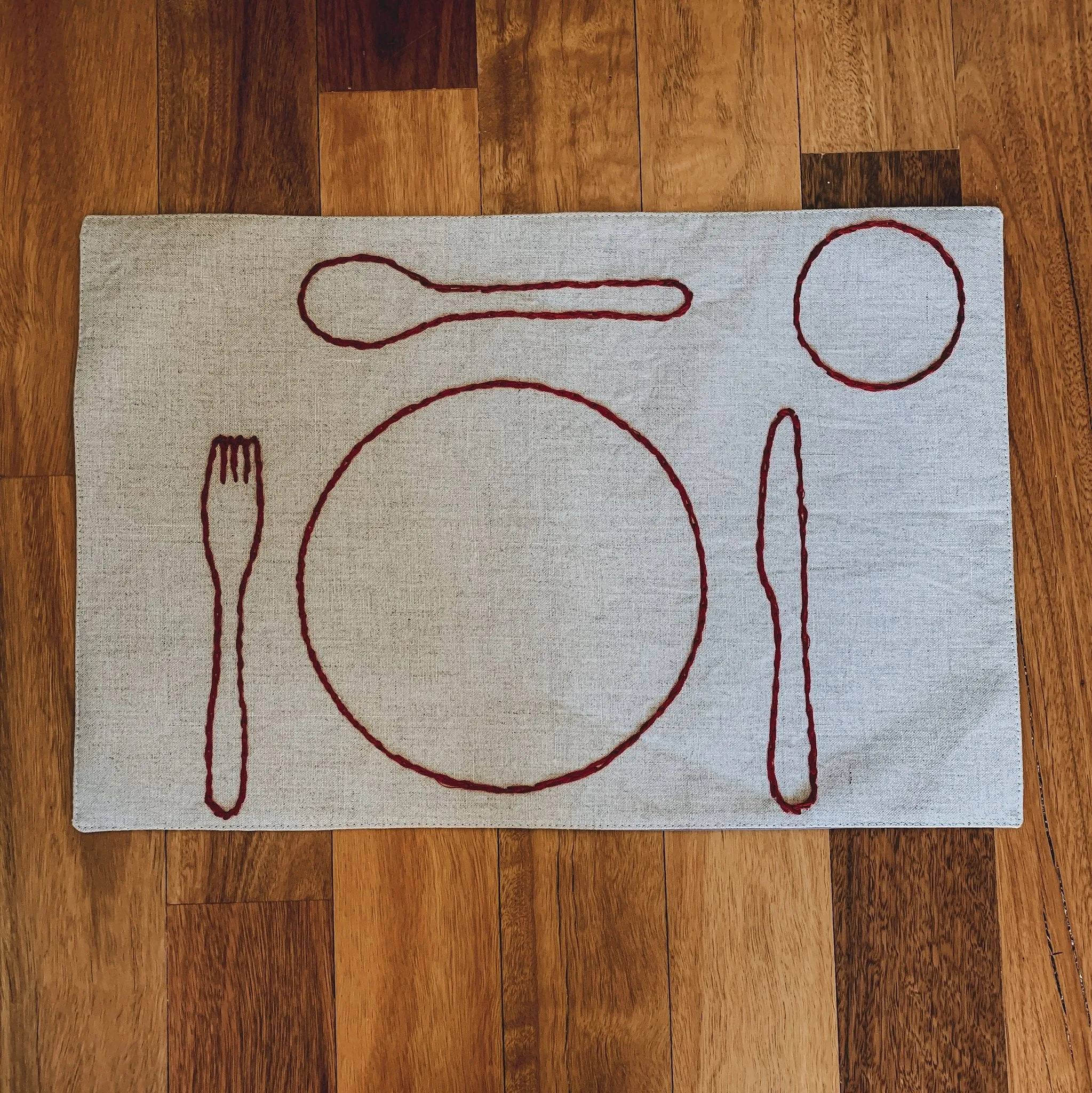 Montessori placemats