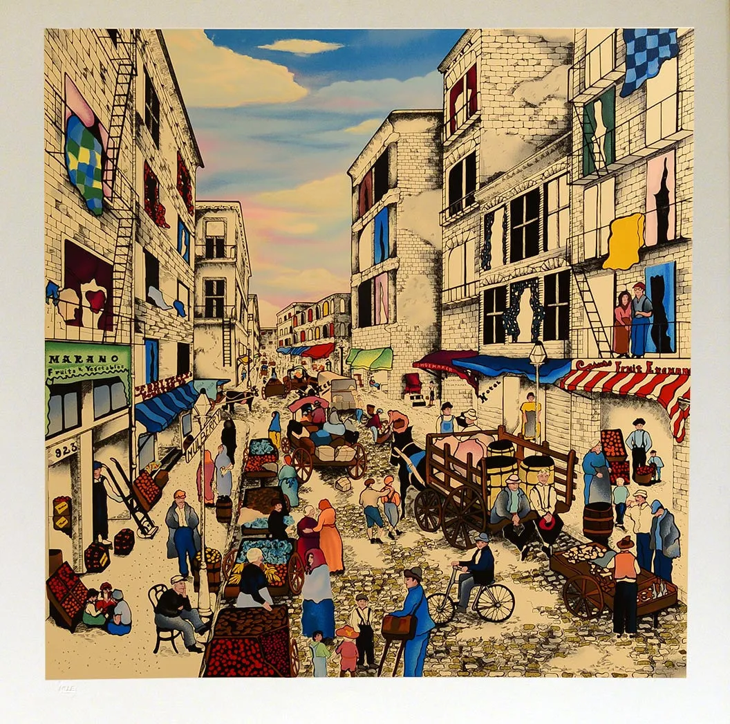 Mulberry Street by Linnea Pergola