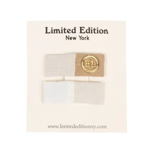 Multi Linen Flat Clip 2 pack