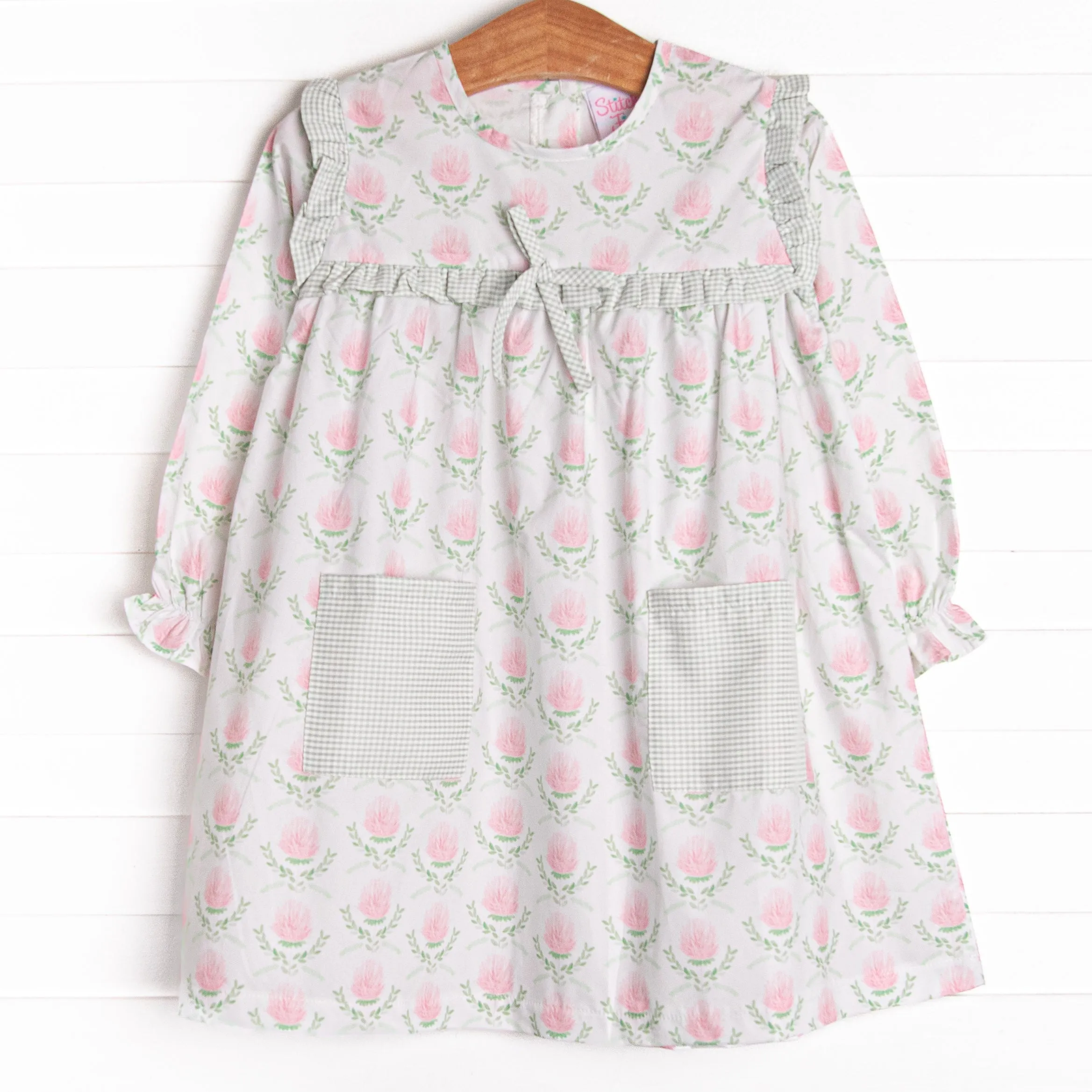 Mum's the Word Dress, Green