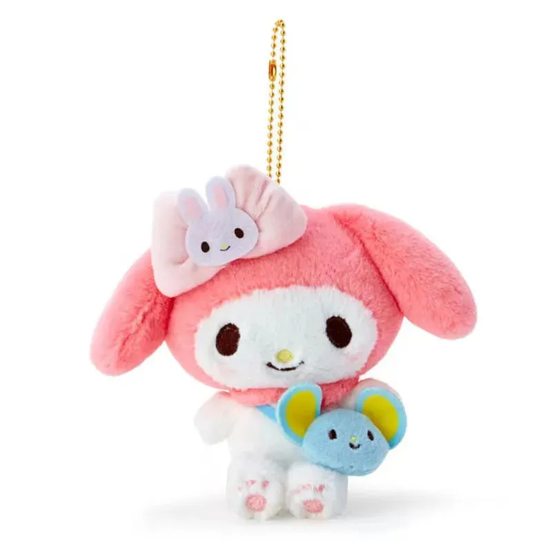 My Melody Plush Keychains in Assorted Attires