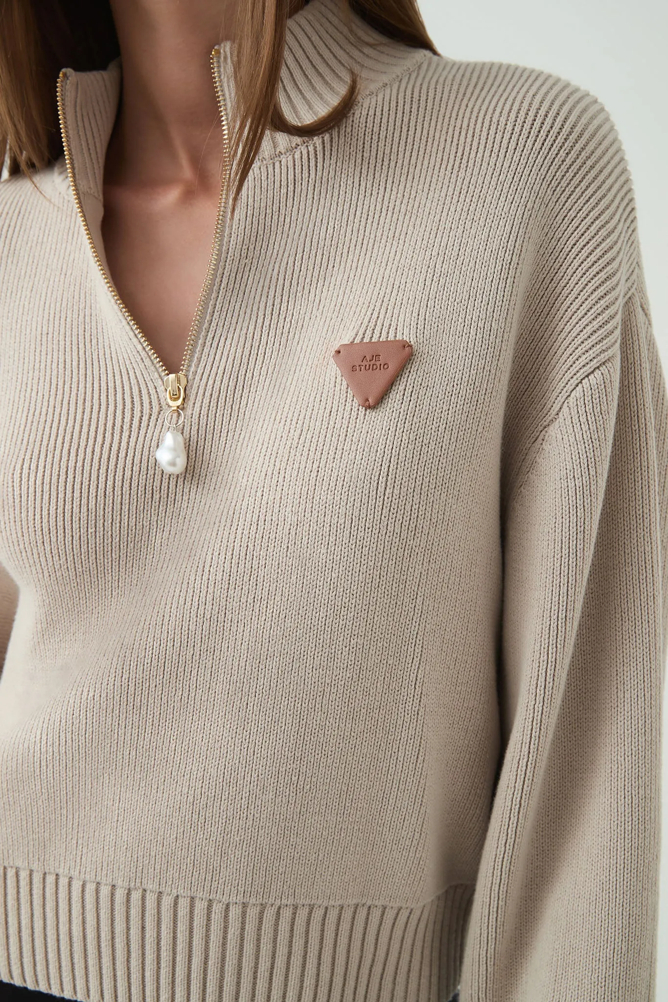 Naia 1/4 Zip Knit