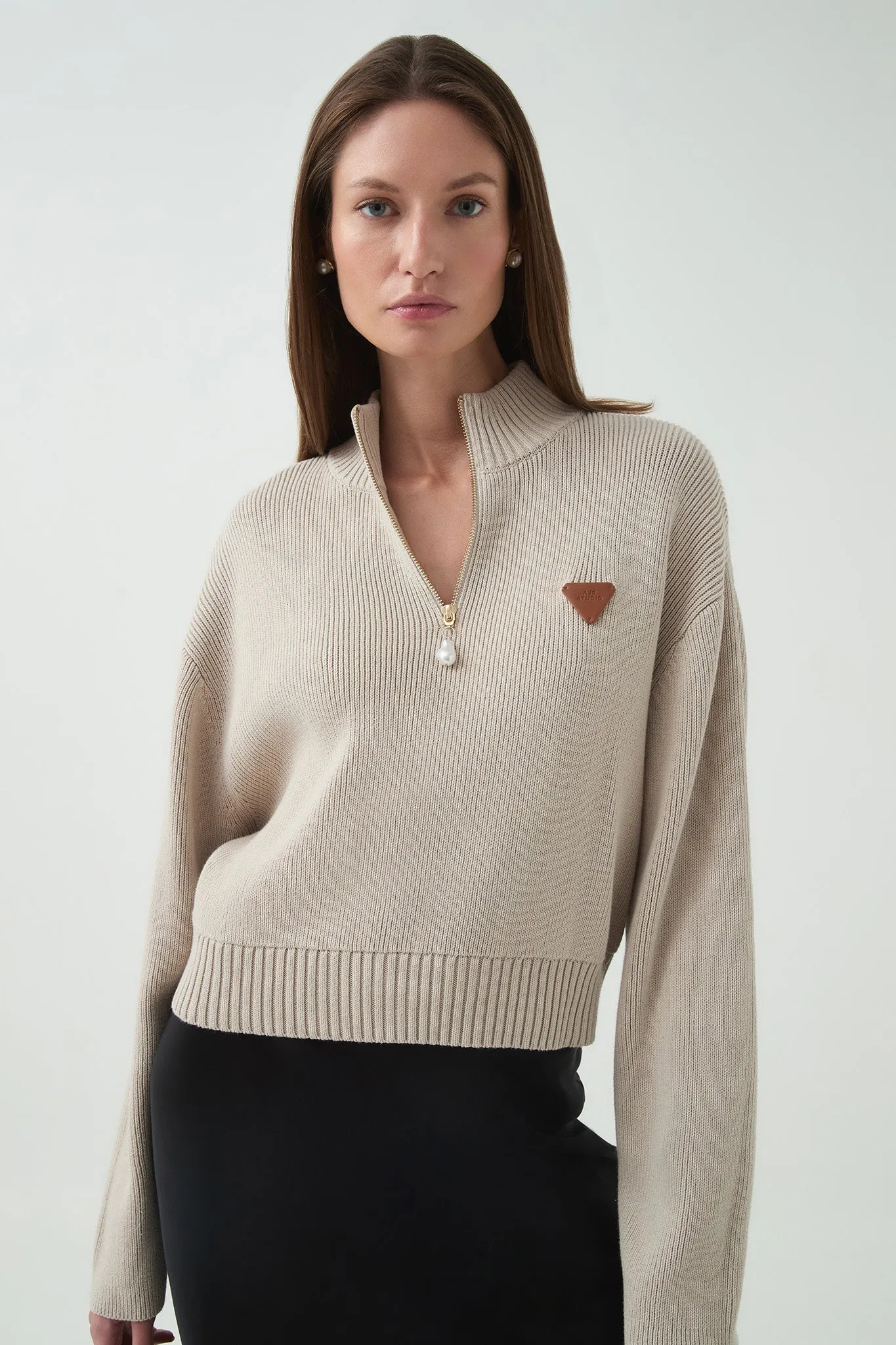 Naia 1/4 Zip Knit