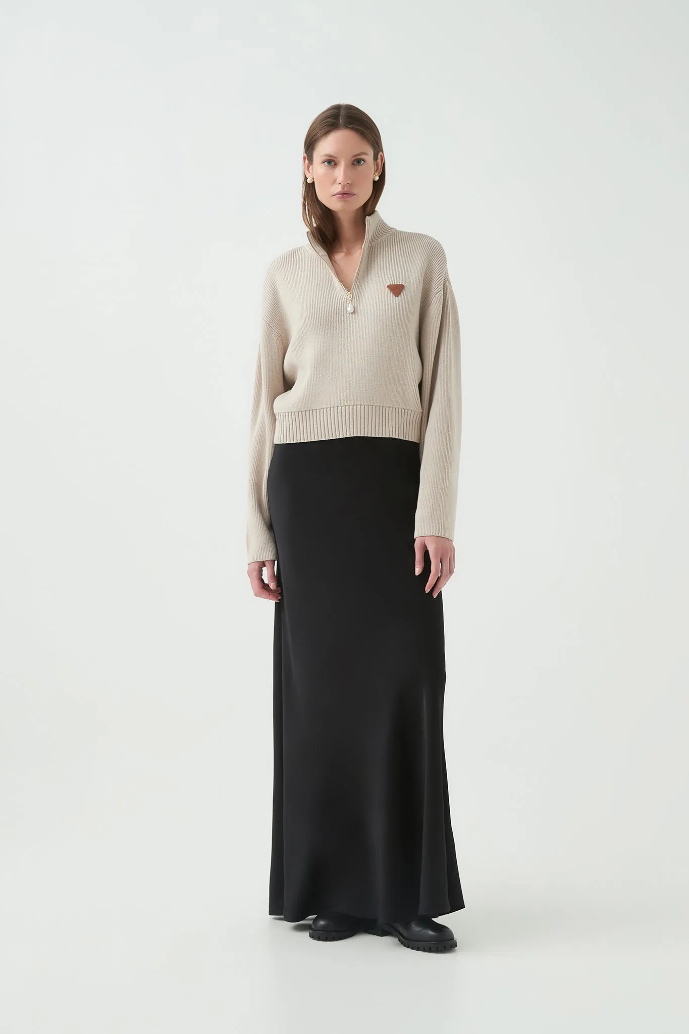 Naia 1/4 Zip Knit