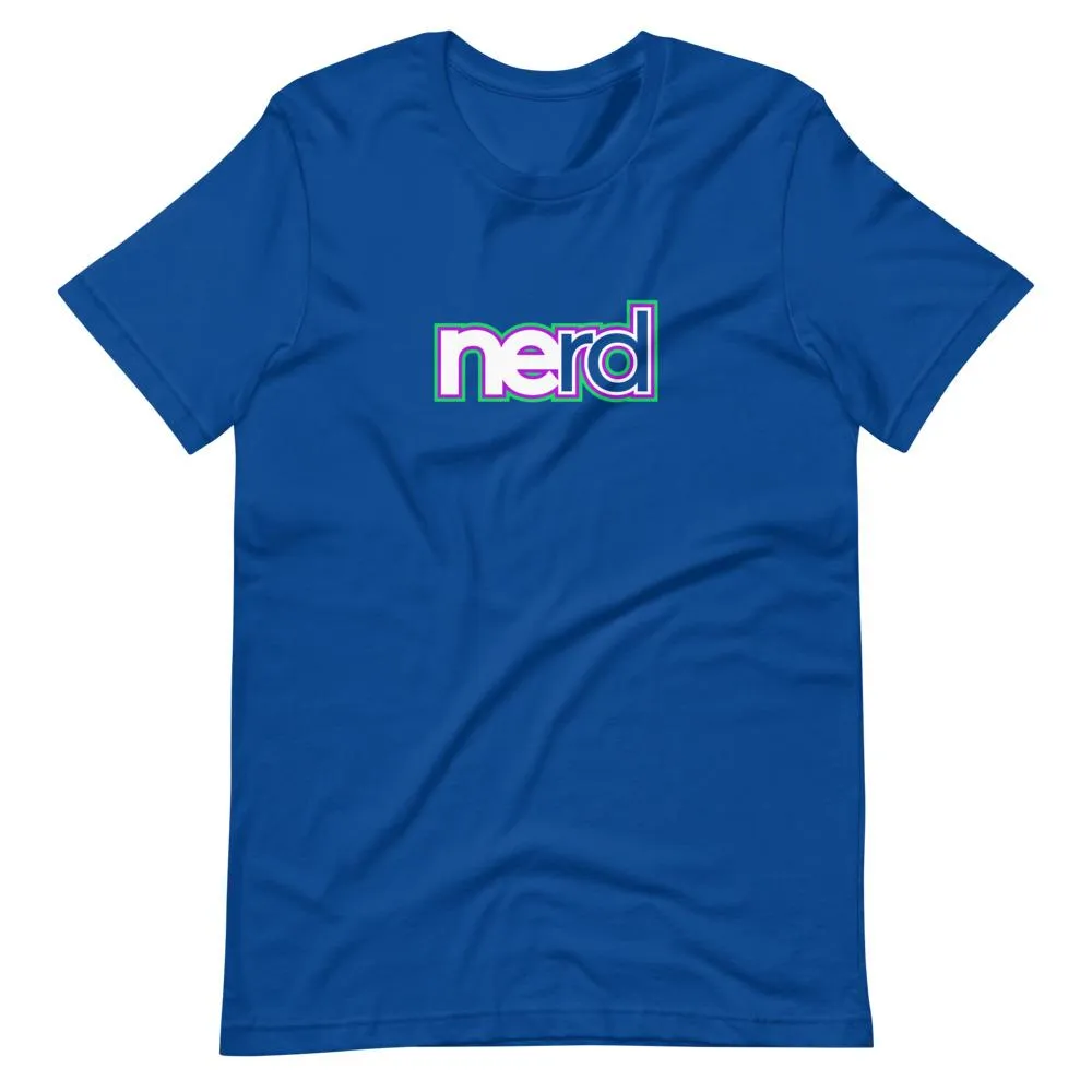 neRD Logo Colorways | Unisex Cotton Crew | True Royal
