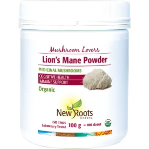 New Roots Lion’s Mane Powder 100 Grams