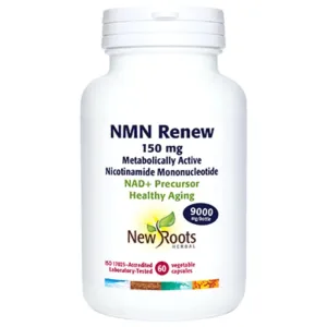 New Roots NMN Renew 150mg 60 Veg Capsules