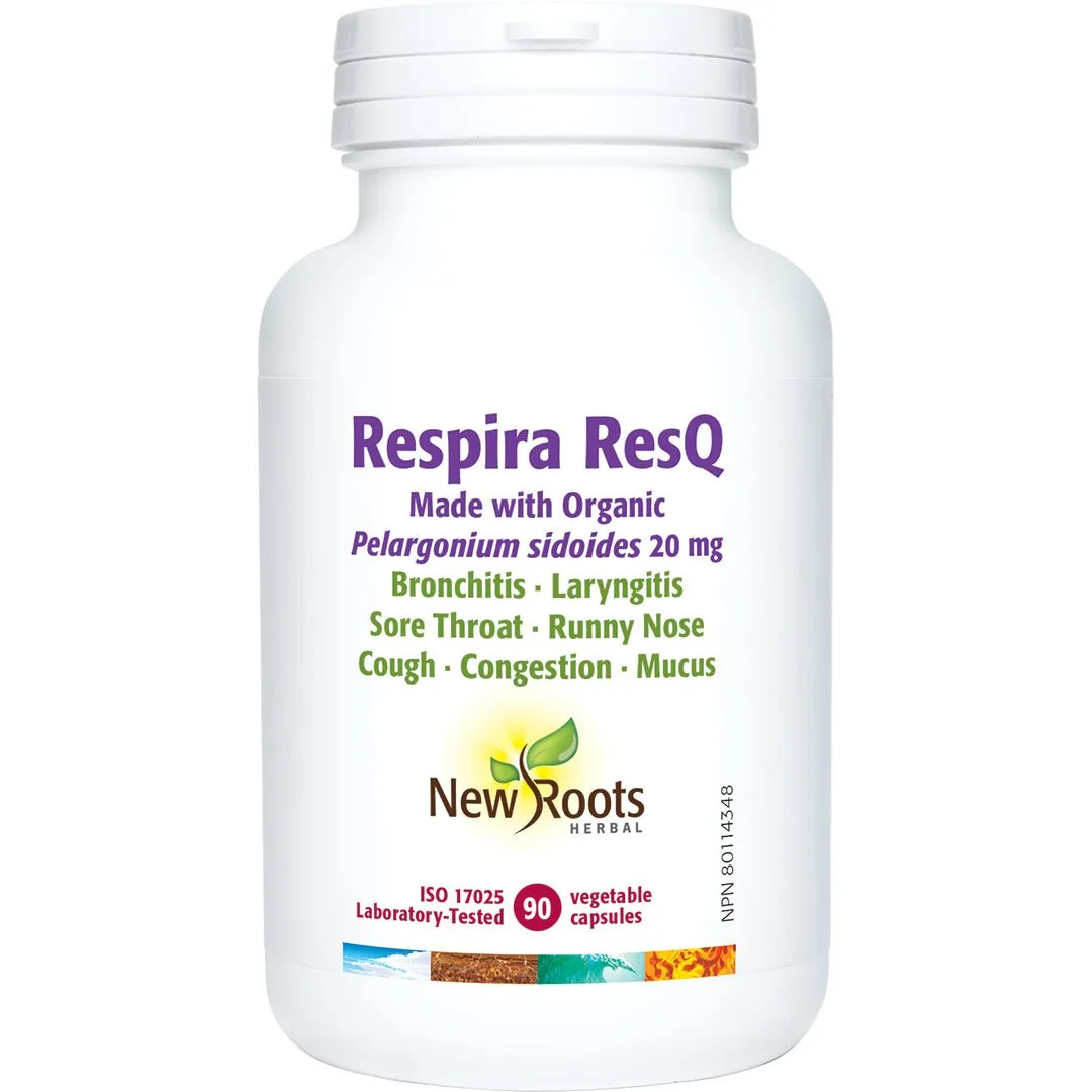 New Roots Respira ResQ 90 Veg Capsules