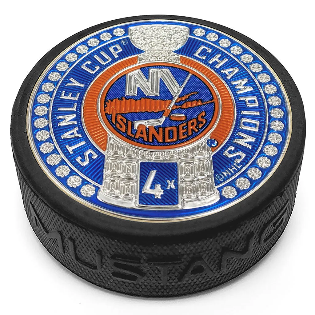 New York Islanders Puck - Trimflexx Stanley Cup Dynasty