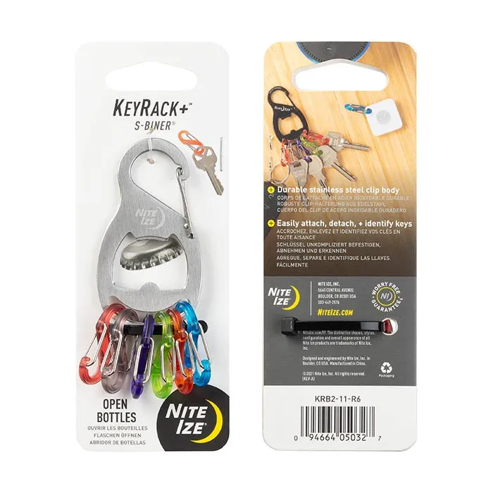 Niteize - KeyRack  S-Biner - Stainless Steel