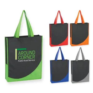 Non-Woven Tote Bag With Accent Trim